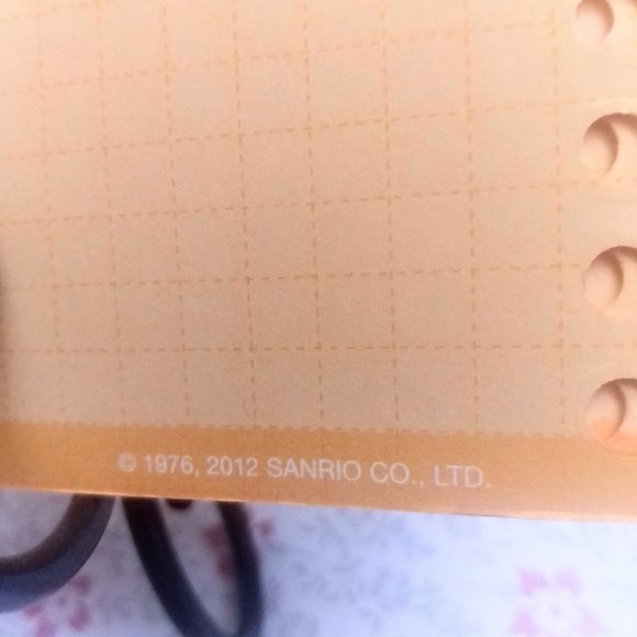 Hello Kitty Sanrio Vintage Notebook Graph Pages Ephemera Junk journal Paper lot - Picture 8 of 9